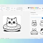 Microsoft Paint Can Now Create AI-Generated Coloring Books