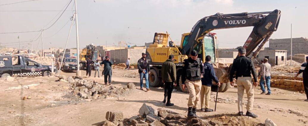 PM praises KPT as anti-encroachment drive recovers 12 acres of state land in Karachi