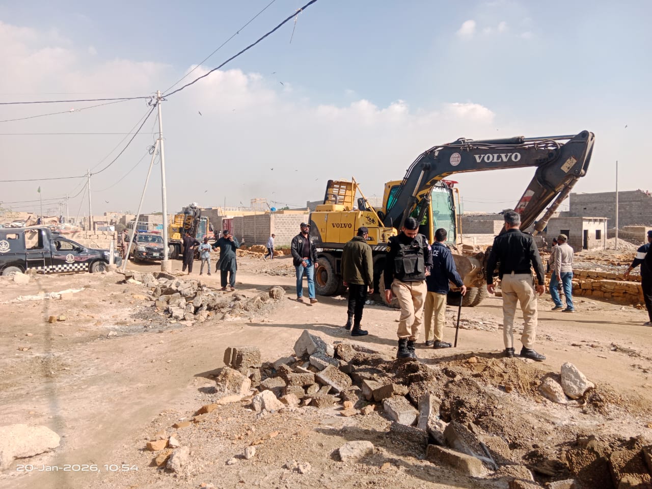 PM praises KPT as anti-encroachment drive recovers 12 acres of state land in Karachi