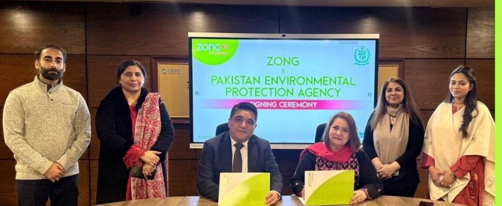 Zong, Pak-EPA Lead Urban Tree Plantation Drive in Islamabad