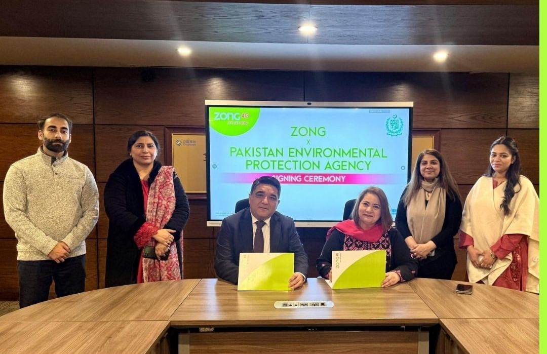 Zong, Pak-EPA Lead Urban Tree Plantation Drive in Islamabad