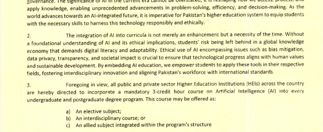 HEC Makes AI Education Mandatory for All Degree Programmes From Fall 2026