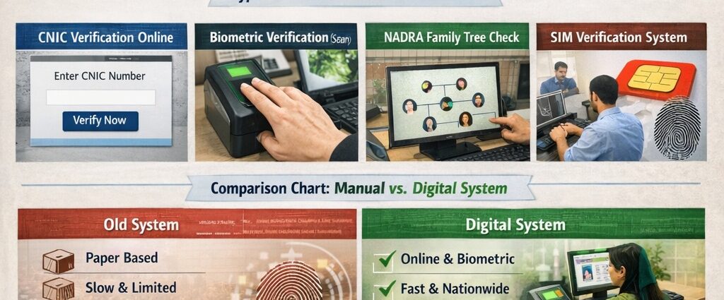 NADRA CNIC Verification Online in Pakistan