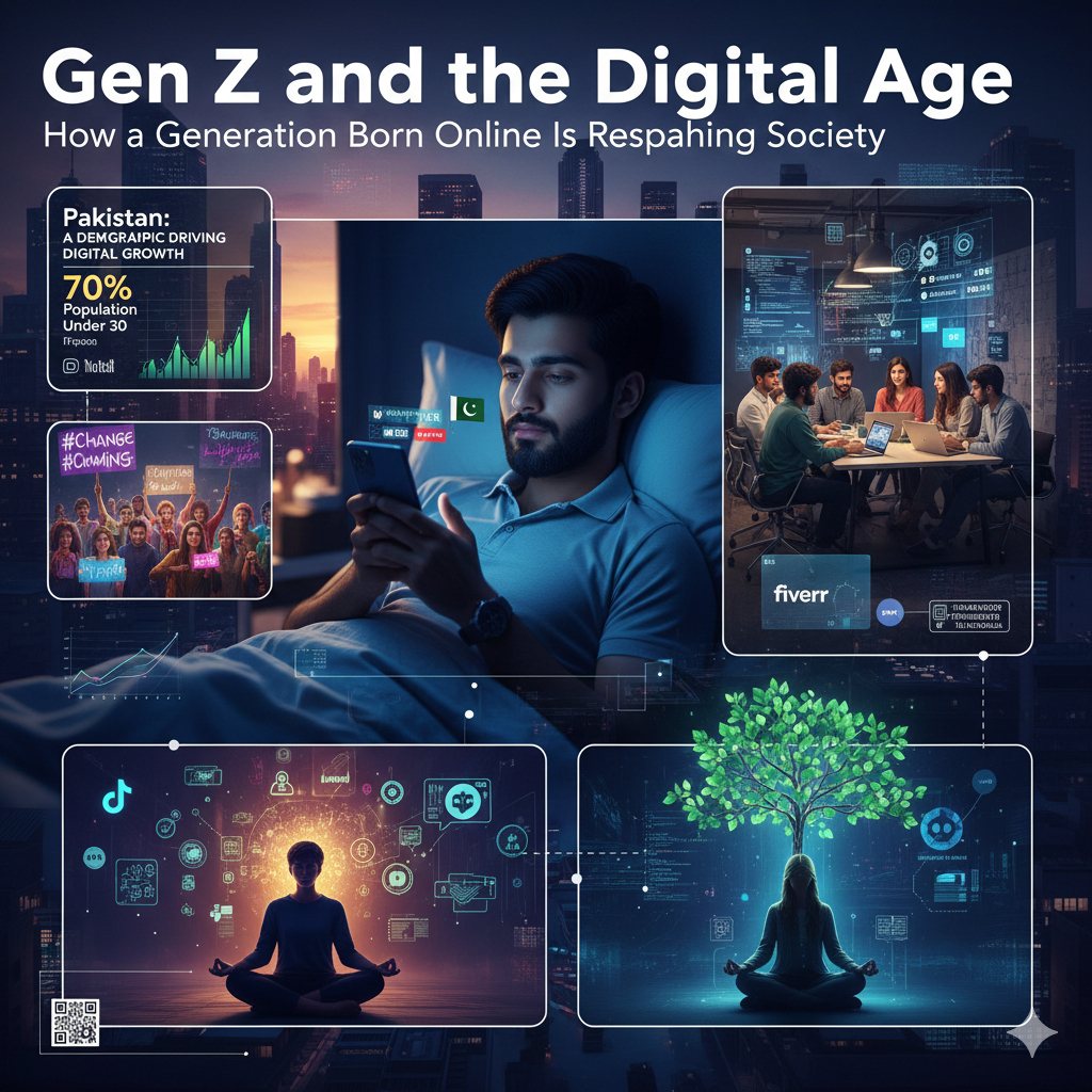 Gen Z and the Digital Age: How a Generation Born Online Is Reshaping Society
