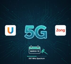 Ufone, Zong Deposit $30m as 5G Auction Set for March 10