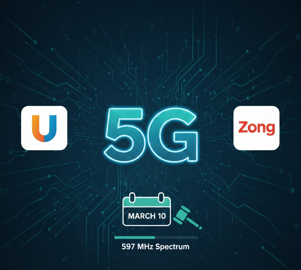 Ufone, Zong Deposit $30m as 5G Auction Set for March 10