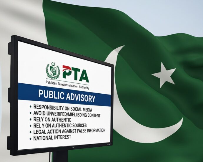 PTA Issues Public Advisory Amid Sensitive National Situation ISLAMABAD: The Pakistan Telecommunication Authority (PTA) has issued a public advisory urging citizens to exercise responsibility while using social media and digital platforms in view of the prevailing sensitive national situation. In its statement, the regulator advised the public to refrain from sharing, forwarding or uploading unverified, provocative or misleading content. It stressed that material harmful to national interest, public order or state institutions should not be disseminated. The authority further urged citizens to rely only on authentic and official sources of information before sharing content online, warning against the spread of rumours and fake news. The PTA cautioned that legal action may be taken under relevant laws against individuals found involved in uploading or spreading false information, rumours or misleading material. Calling for caution and seriousness, the regulator appealed to the public to demonstrate responsibility in the national interest.
