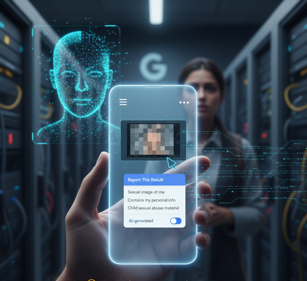 Google search removal AI nudes