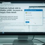 Malicious Outlook Add-In Hijacks 4,000+ Accounts in Supply Chain Attack