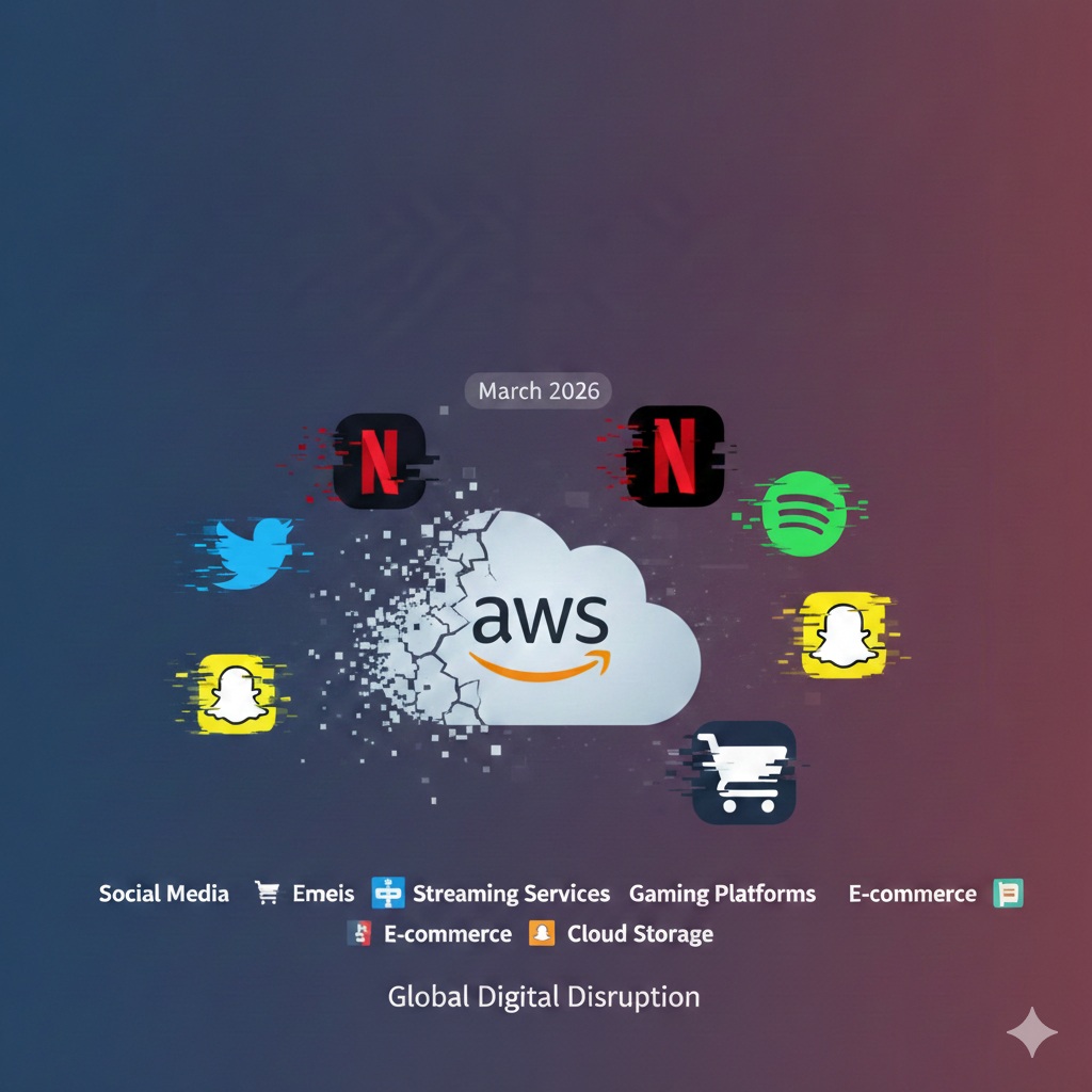 Missile Strikes Cripple Amazon Web Services UAE Region, Disrupt Banking and Major Apps
