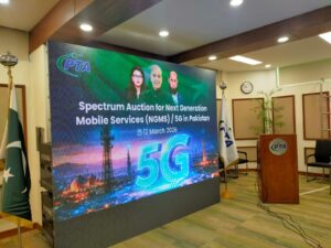 PTA Begins Second Phase of 5G Spectrum Auction as Operators Prepare to Bid