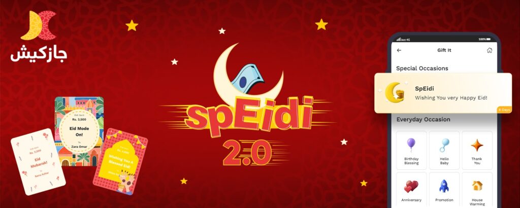 JazzCash SpEidi supports Gen Z shift to digital Eidi, helping them cherish festive moments