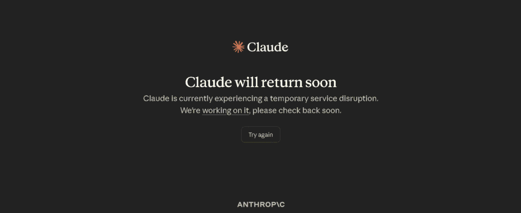 Anthropic’s Claude Hit by Global Outage, Services Partially Restored