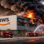 Iranian Missile Triggers Fire at AWS UAE Data Centre, Services Disrupted