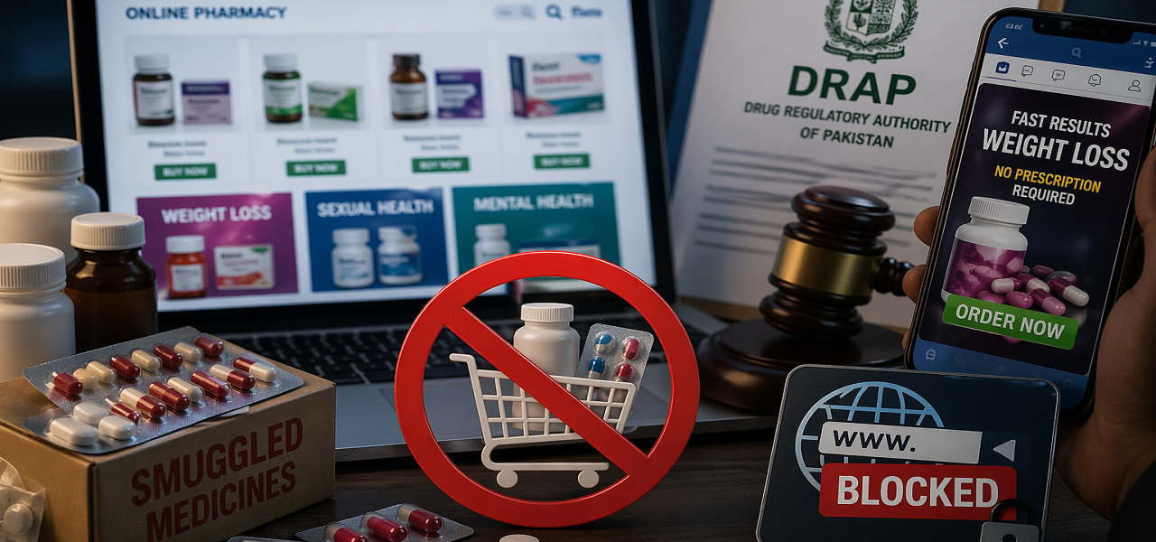PTA Launches Crackdown on Illegal Online Drug Sales, Issues Notices to Websites