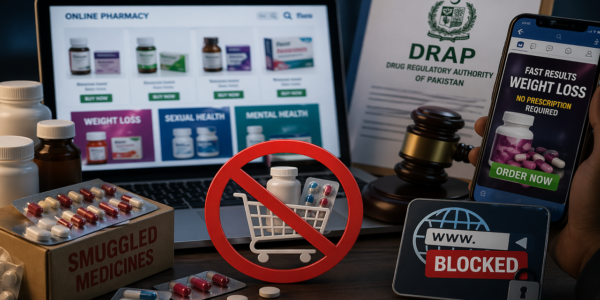 PTA Launches Crackdown on Illegal Online Drug Sales, Issues Notices to Websites