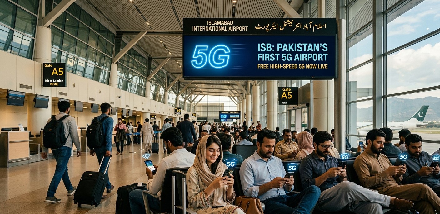 Islamabad Airport Becomes Pakistan’s First 5G-Enabled Airport