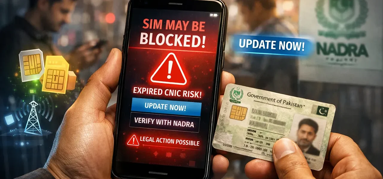 PTA warns users of SIM blockage over expired CNICs
