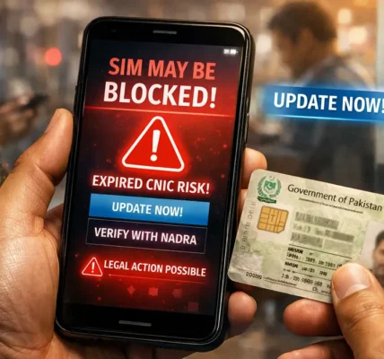 PTA warns users of SIM blockage over expired CNICs