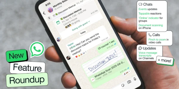 WhatsApp Rolls Out Redesigned Group Chat Interface to Improve User Experience