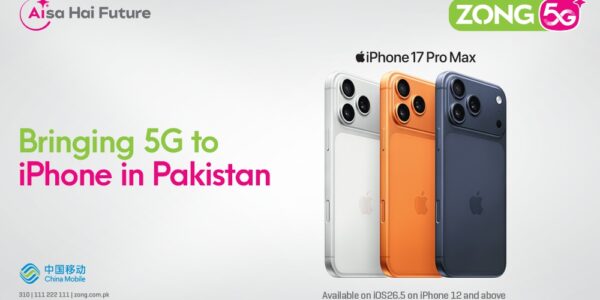 Zong Accelerates Next-Generation Connectivity with Official 5G Enablement on iPhones in Pakistan
