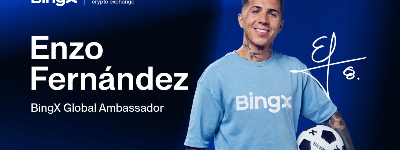 BingX Names World Champion Enzo Fernández as Global Ambassador Ahead of 2026 FIFA World Cup
