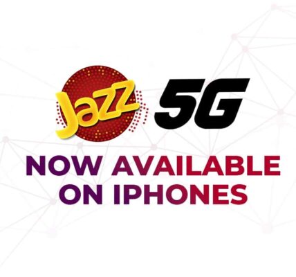 Jazz Welcomes 5G Activation on iPhones, Signals Broader Push for Pakistan’s Digital Future
