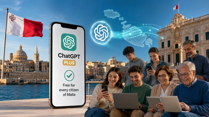 Malta Becomes First Country to Offer Free ChatGPT Plus Access to All Citizens