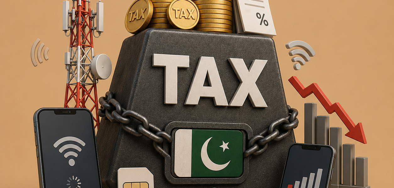 Pakistan's Telecom Consumers Pay Multiple Taxes on Every Mobile Top-Up