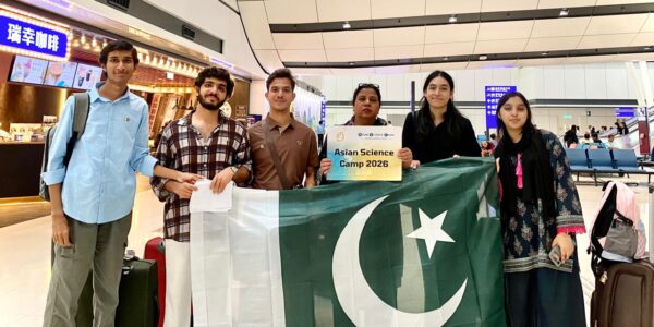 Pakistani Student Wins Silver at Asian Science Camp 2026 in Hong Kong