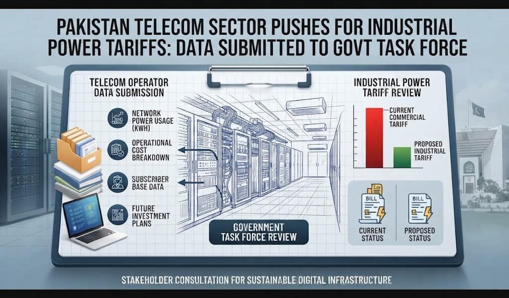 Telecom Operators Submit Data as Government Reviews Industrial Power Tariff for Sector