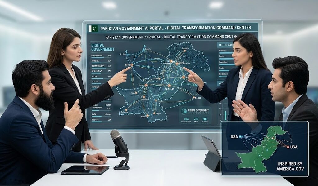 Pakistan Eyes America.gov-Style AI Portal to Transform Government Services