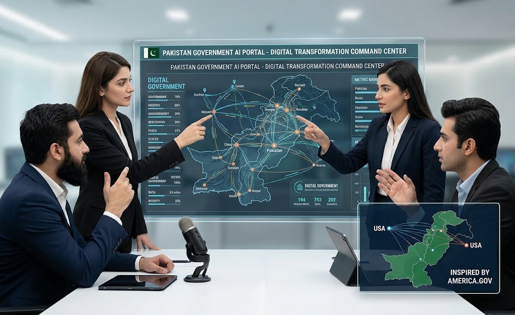Pakistan Eyes America.gov-Style AI Portal to Transform Government Services